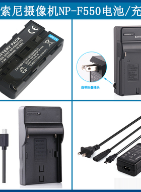 适用于 索尼摄像机锂电池HXR-MC1500C MC2500C HDR-AX2000E充电器