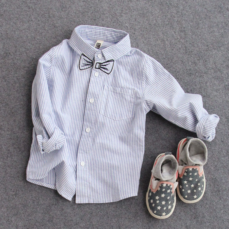 Chemise garcon à manche longue - Ref 2073667 Image 1