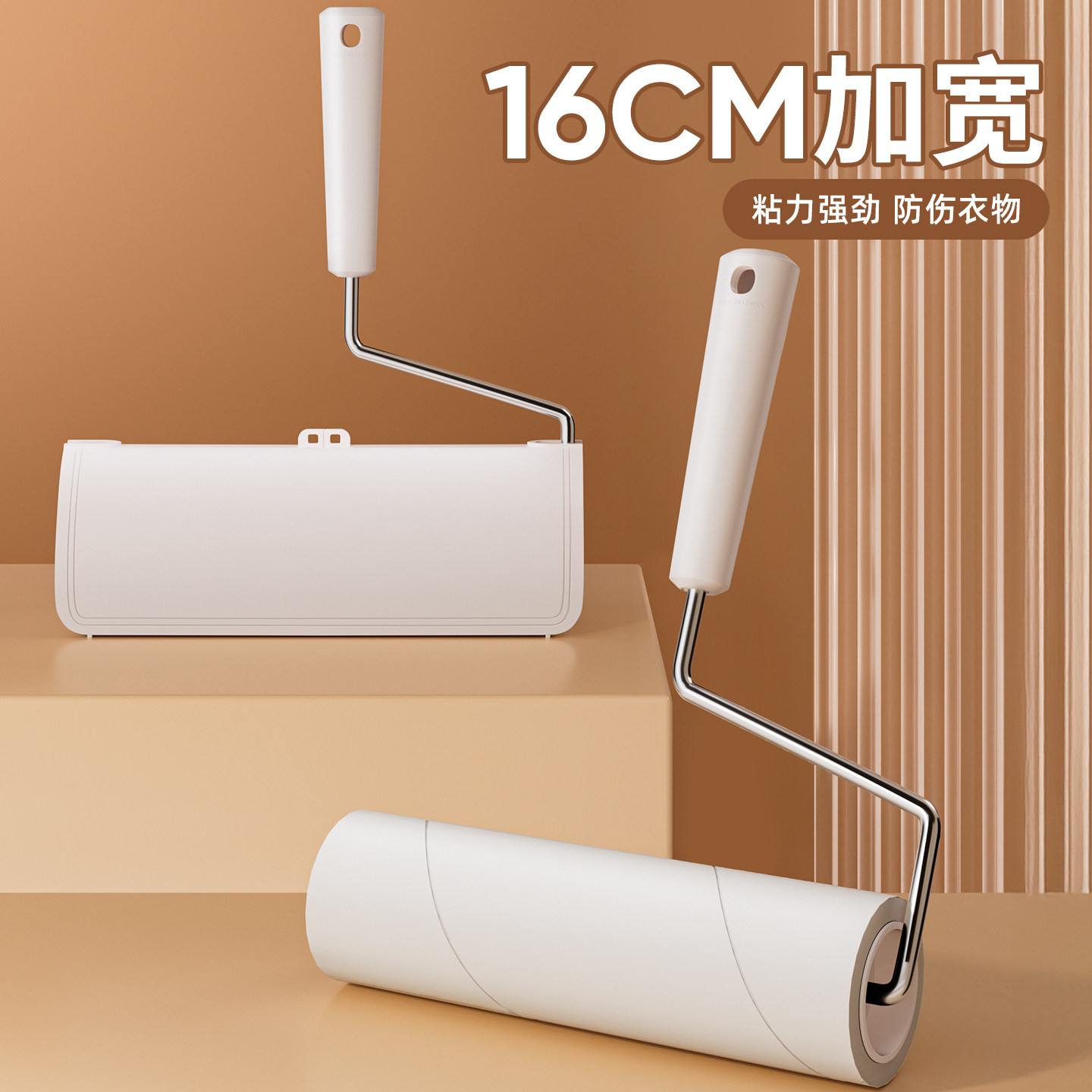 日本粘毛器滚筒强力神器衣服床上卷纸养猫专用滚刷可撕式纸替换纸,收纳整理,衣物除尘滚/粘毛滚,淘宝优惠券,粉丝福利购,淘宝优惠卷