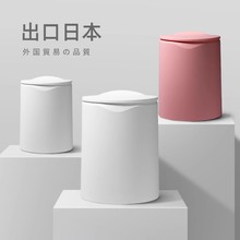 垃圾桶家用按压式带盖客厅轻奢高颜值卧室房间卫生间厕所厨房新款