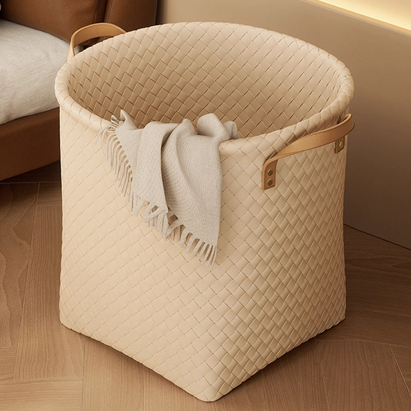 【超大容量】光滑无刺编织脏衣篮