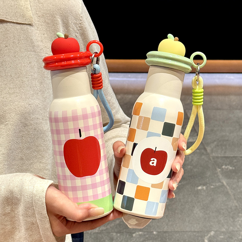 保温杯不锈钢随手杯学生便携可爱水杯大容量高颜值女生杯子