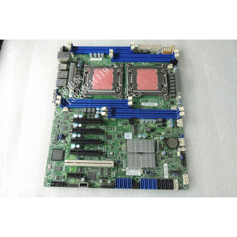非实价议价议价议价 X9DRL-iF X79双路服务器主板支持E5-2690V2渲