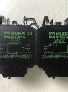 议价穆尔MURR ELEKTRONIK 85600拆机现货实拍成色新议价