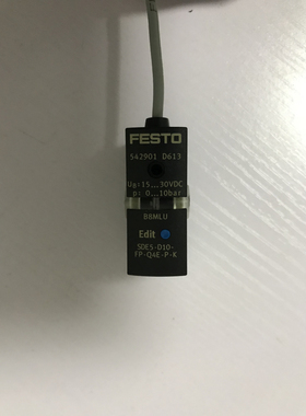 议价原装拆机FESTO费斯托SDE5-D10-FP-Q4E-P-K 542901压力传议价