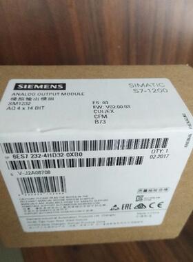 议价6ES72324HD320XB0全新原装S7-12006ES7232-4HD32-0XB0现货议