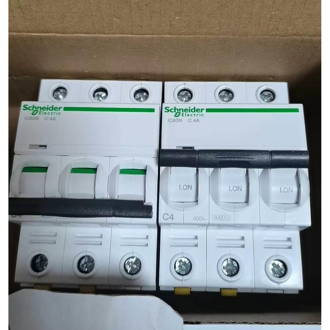 非实价议价议价议价施耐德iC60N C25A C20A 3P断路器A9F74320原装