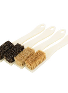 忠实橄榄核雕文玩核桃刷子玉石金刚菩提子野猪鬃毛专用清理刷工具