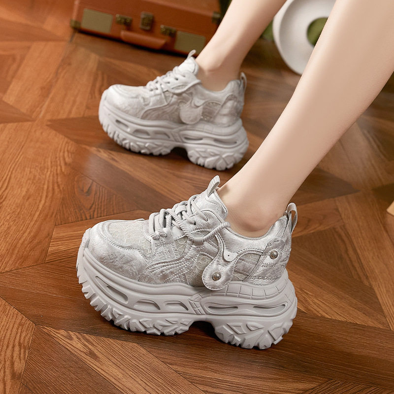 老爹鞋女2026春季新款时尚网面休闲运动鞋轻便百搭内增高女鞋女,女鞋,浅口单鞋,淘宝优惠券,粉丝福利购,淘宝优惠卷