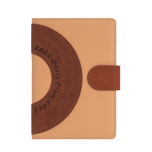 2026年日程本高颜值工作带日历笔记本365天打卡本子每日时间管理效率手册手帐本工作记录本记事本可定制logo