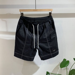 夏季新款短裤男士休闲五分裤潮流时尚修身工装裤薄款直筒运动裤子