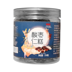 罐装酸枣仁糕酸枣仁百合茯苓睡眠膏安茶神眠质量差助失养生零食