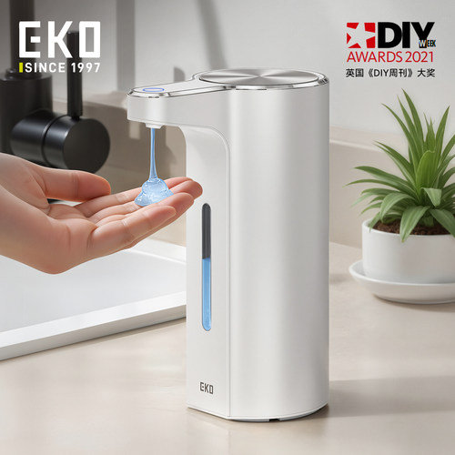 eko自动感应厨房卫生间皂液器