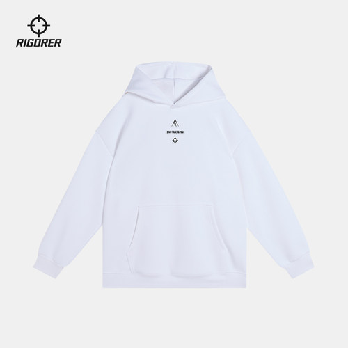 准者多彩卫衣男女连帽套头