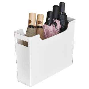 家用门口雨伞收纳盒日式入户门后玄关杂物汽车储物放伞整理置物架