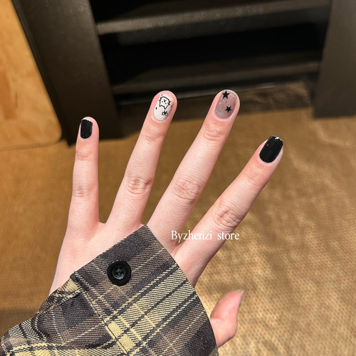 【小猫爪】卡通猫爪猫眼超可爱小猫美甲贴高级感短款