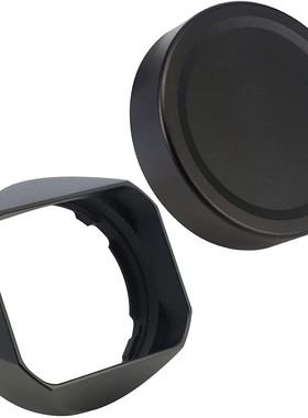 号歌 富士xf35f2遮光罩 XF23mmF2遮光罩 金属方形送盖