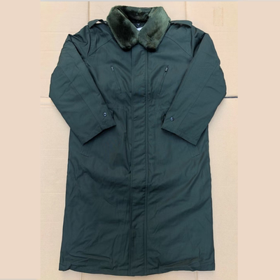 正品松枝绿冬季常服棉大衣棉服长款加厚寒区加厚保暖防寒棉服