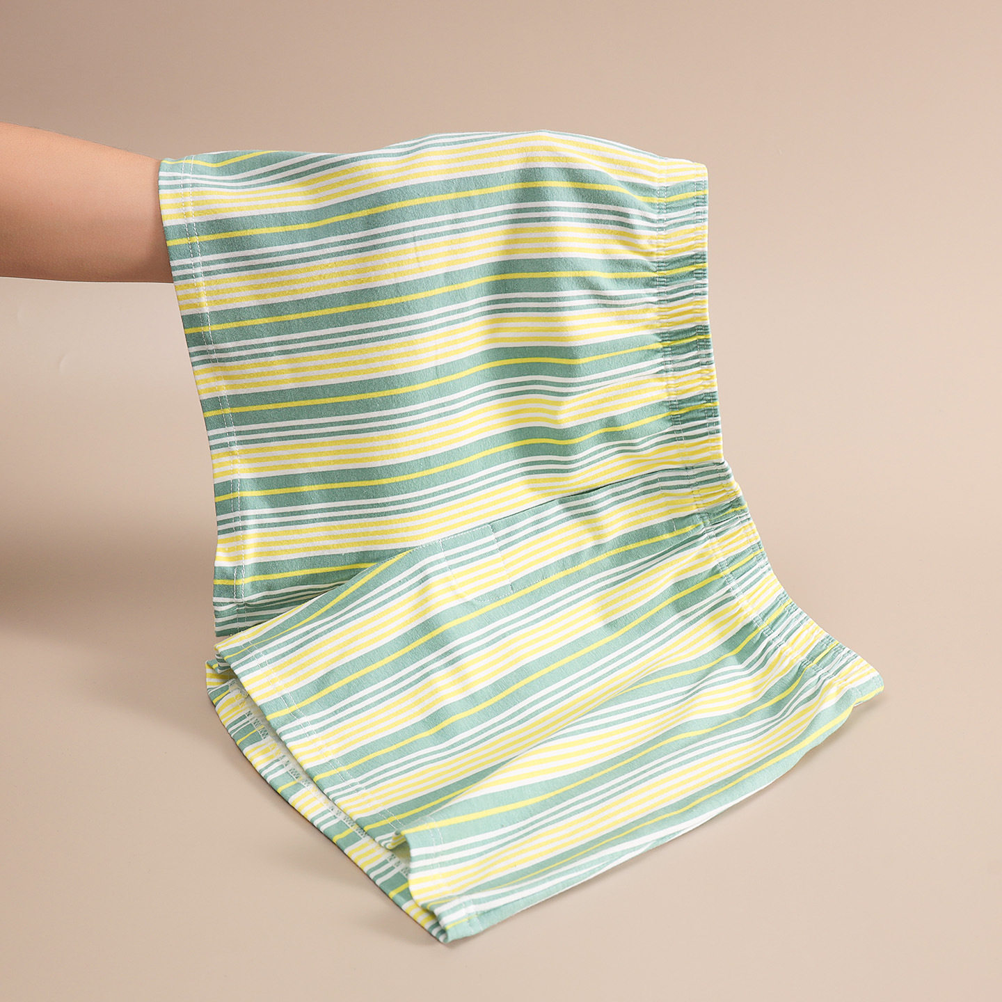 男士内裤男款纯棉透气宽松条纹阿罗裤男生潮流个性舒适四角平角裤,女士内衣/男士内衣/家居服,男阿罗裤,淘宝优惠券,粉丝福利购,淘宝优惠卷