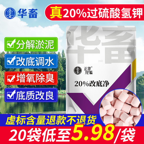 改底王过硫酸氢钾水产养殖鱼塘