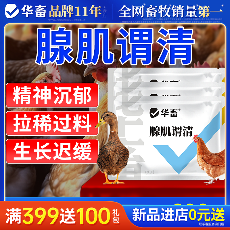 华畜腺肌谓清鸡鸭鹅拉稀拉白便