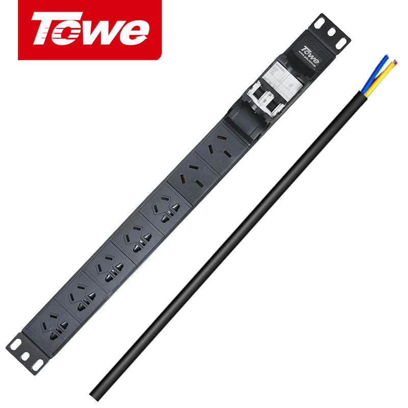 TOWE同为32A大功率PDU机柜插座插线板7位空气开关32安3*4.0平方线|msdalam kategori elektronik/Electrician, papan pendawaian/plug, papan pendawaian - dari Buy2taobao.com untuk memberikan perkhidmatan ejen Taobao profesional membeli