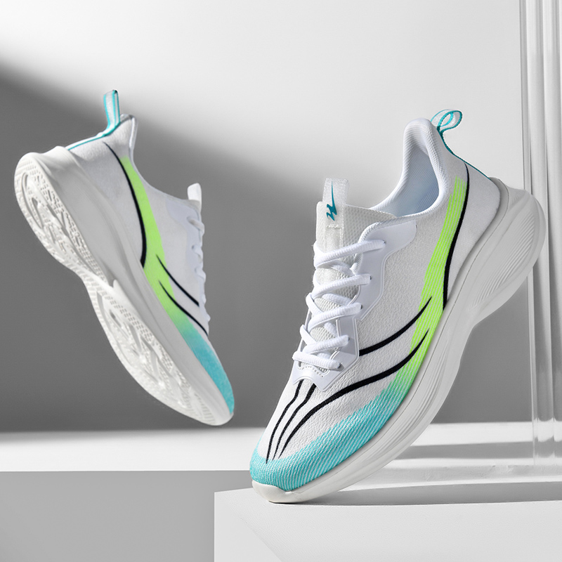 双星男士运动鞋春季男鞋学生跑步鞋女青少年晨跑透气轻便休闲鞋子