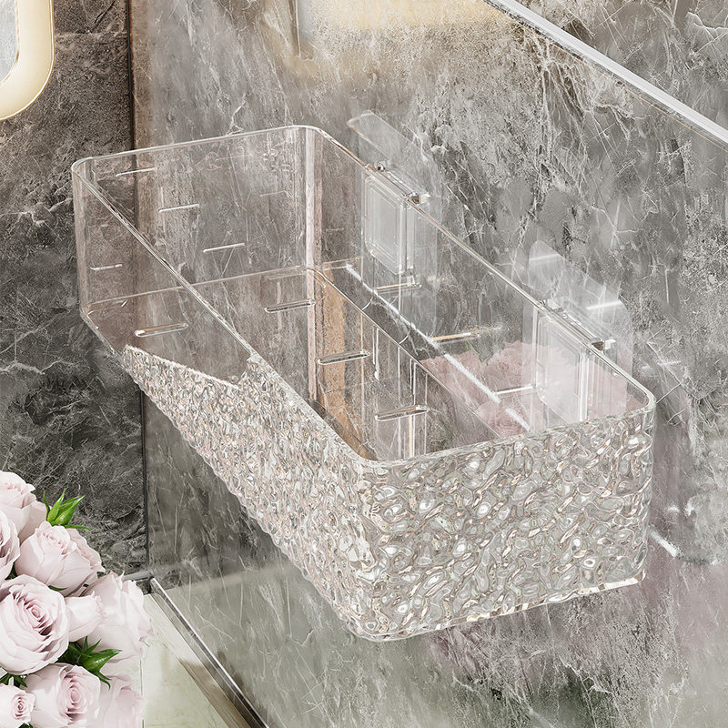 卫生间置物架浴室洗手间厕所免打孔壁挂洗漱台墙上化妆品收纳架子,家庭/个人清洁工具,浴室角架/置物架,淘宝优惠券,粉丝福利购,淘宝优惠卷