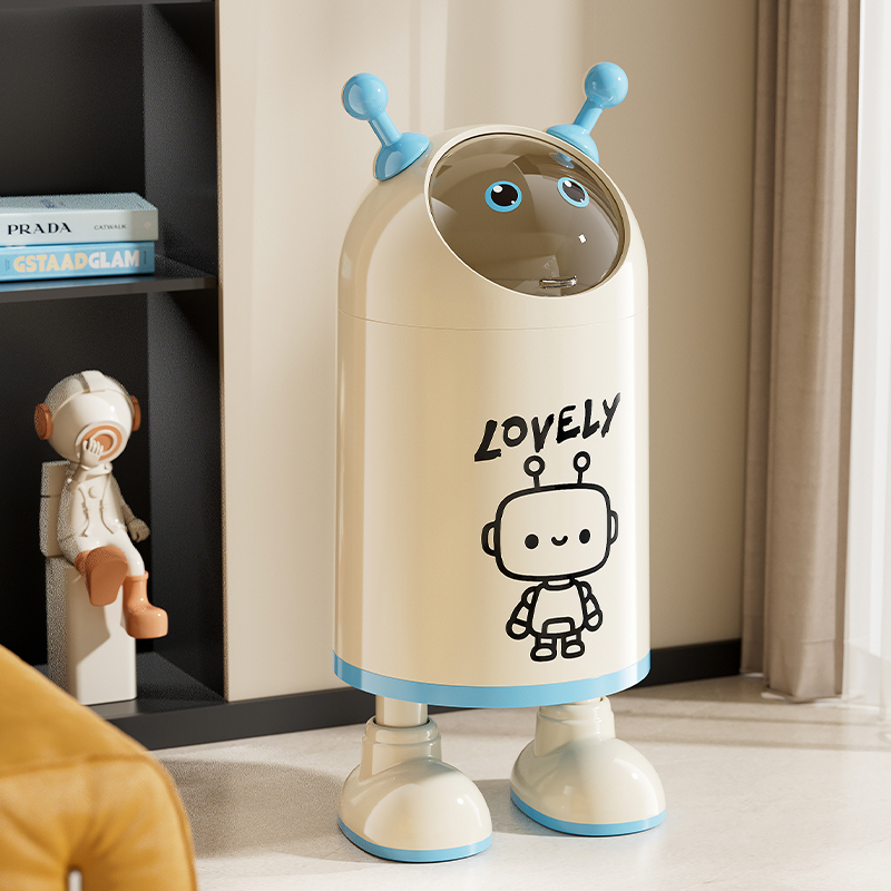 客厅垃圾桶家用2025新款带盖