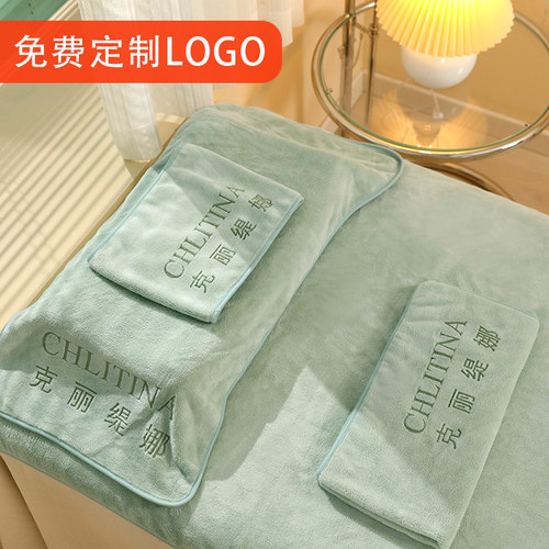 美容院专用毛巾加厚吸水定制logo