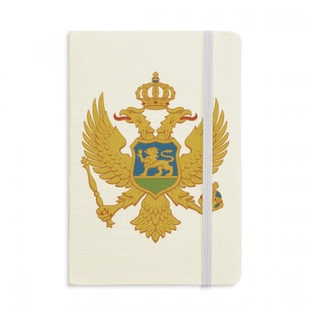 黑山共和国欧洲国徽 硬质笔记本办公记事本子学生用