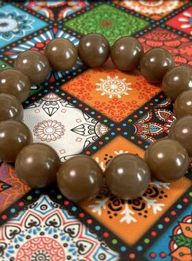 天然和田玉且末金山老红糖特细料