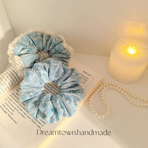 刺绣小诗刺绣浪漫手作发绳