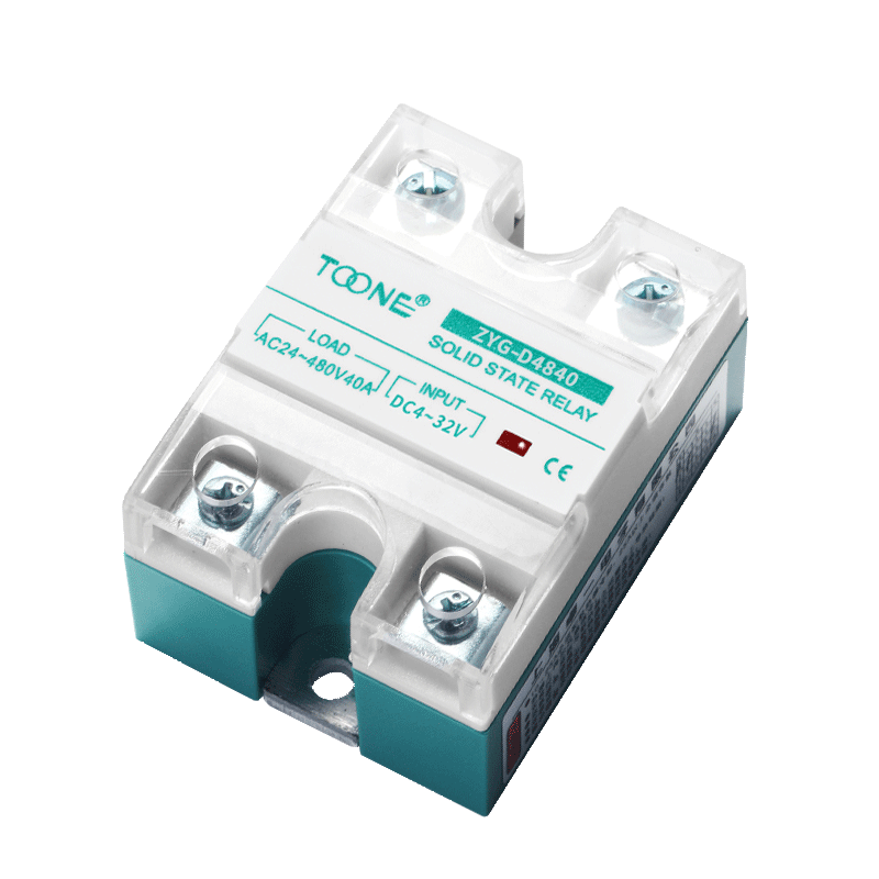 卓一固态继电器40A/SSR40DA单相220V380V直流控交流10-100A可选