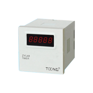 卓一电子数显累时器电子计时器数显电子式累时器 时间累计器ZYL48