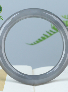 和田玉手镯女款玉镯子香芋紫