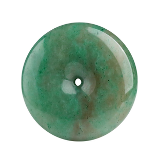 玉说独山玉平安扣吊坠男女款玉坠平安玉扣玉佩玉石挂件附证书DY