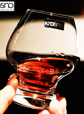 KROSNO进口SHAKE创意水晶玻璃白兰地杯套装闻香杯洋酒杯子品鉴杯