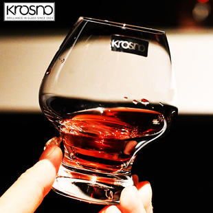 KROSNO进口SHAKE创意水晶玻璃白兰地杯套装 闻香杯洋酒杯子品鉴杯