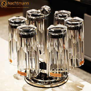 德国Nachtmann进口水晶玻璃威士忌洋酒啤酒杯饮料果汁水杯子套装