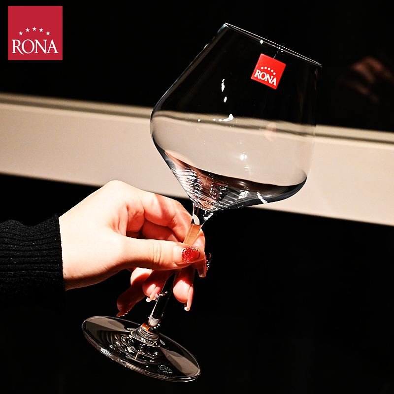 RONA洛娜勃艮第水晶红酒杯子套装