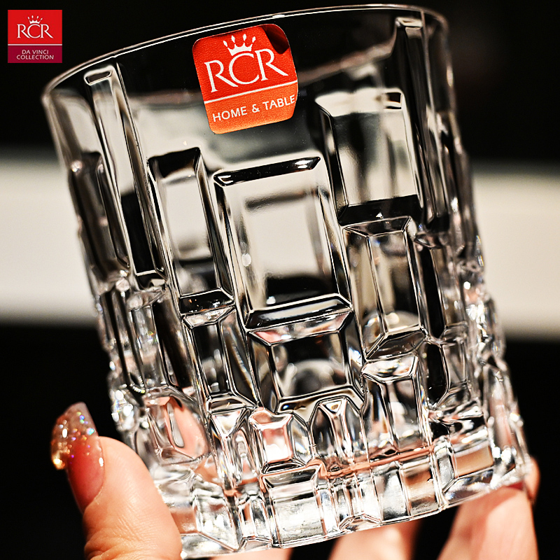 意大利进口水晶玻璃威士忌杯子