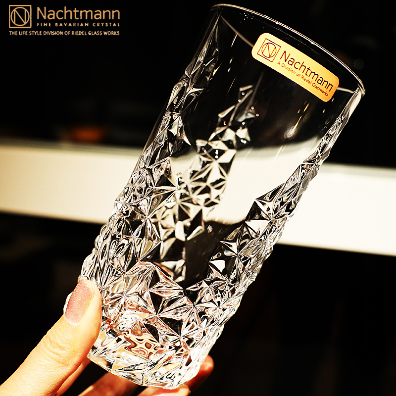 德国Nachtmann进口水晶玻璃威士忌杯鸡尾酒杯洋酒杯果汁杯水杯子