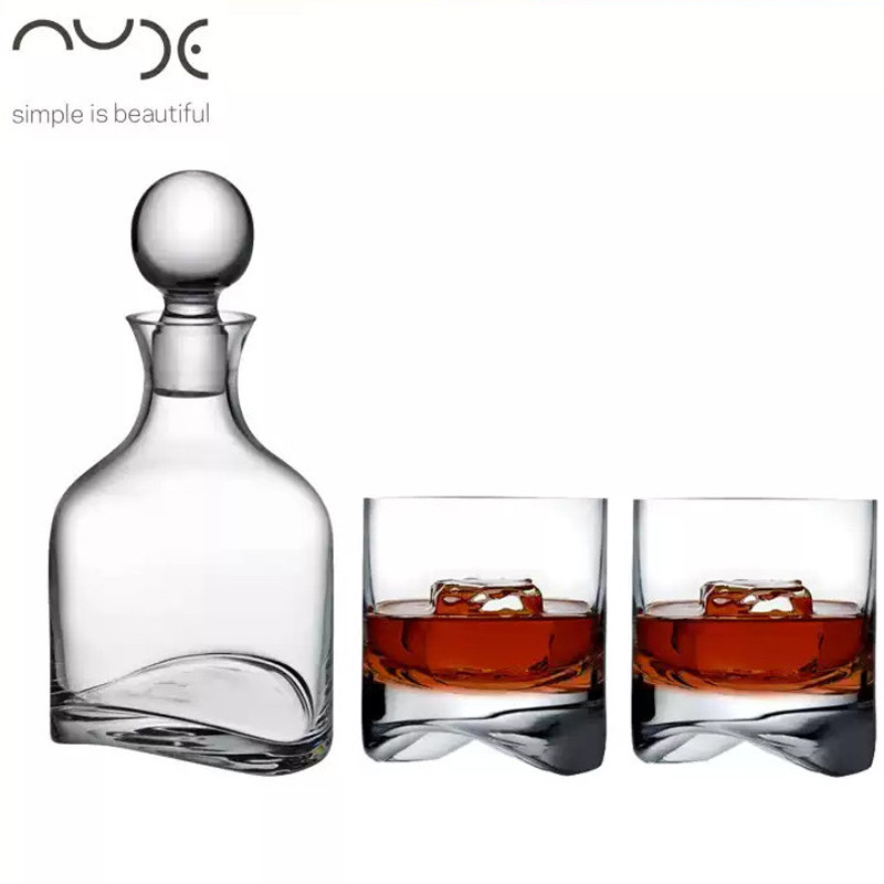 土耳其NUDE进口创意威士忌酒樽水晶玻璃分酒存酒器洋酒杯子套装,餐饮具,洋酒/威士忌杯,淘宝优惠券,粉丝福利购,淘宝优惠卷