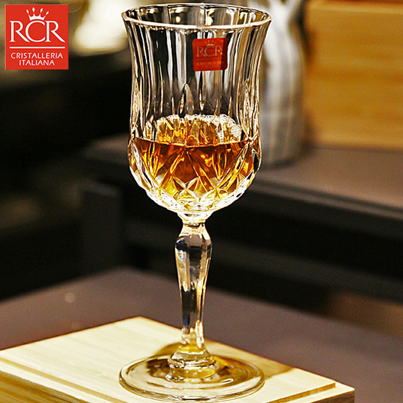 意大利进口水晶玻璃家用高脚杯