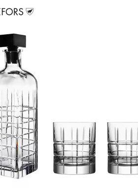 KOSTA BODA瑞典进口北欧手工水晶玻璃酒杯威士忌杯洋酒杯套装家用