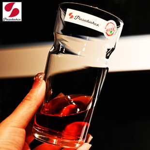 土耳其进口玻璃杯精酿黑啤酒杯大号扎啤杯餐厅果汁饮料杯可乐杯子