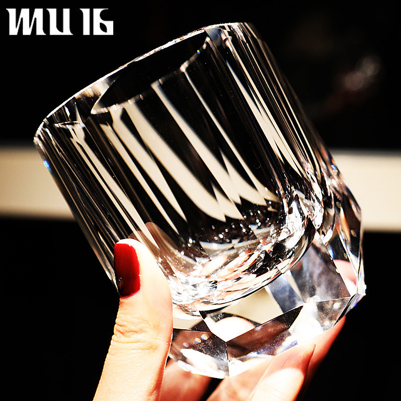 水晶玻璃材质威士忌杯，品质保证