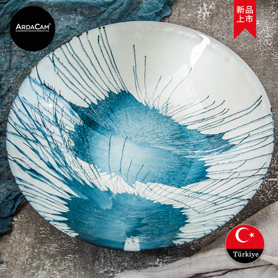 轻奢北欧创意玻璃水果盘盆