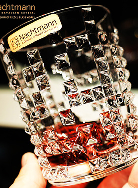 德国Nachtmann进口水晶玻璃威士忌洋酒杯酒具饮料水杯子家用套装